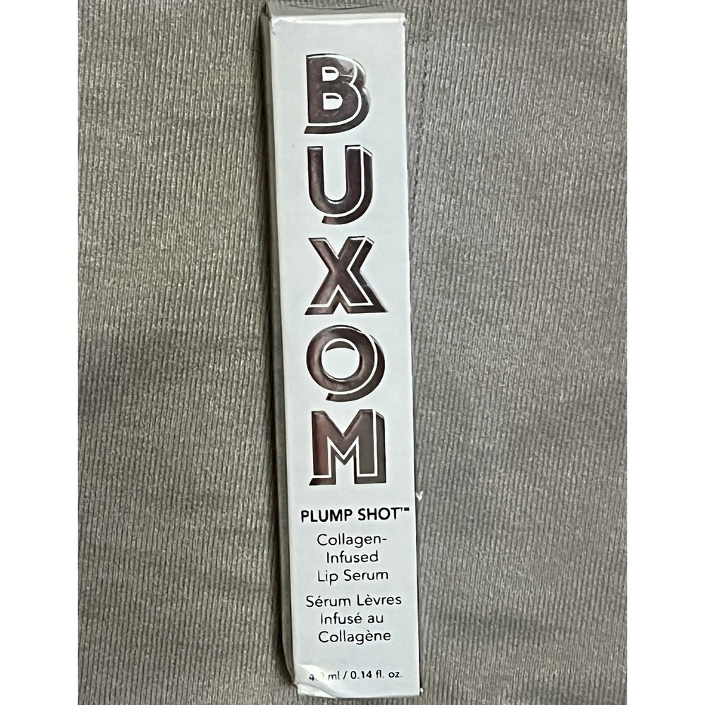 BUXOM Plump Shot Collagen Infused Lip Serum ~ FILLER ~ (Clear) 4ml NIB
